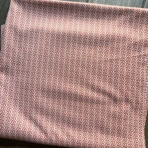 Vintage Rust Red Retro Fabric 109” x 57” Craft Projects Reupolstery